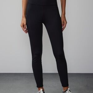 New York & Company High Rise 7/8 Yoga Leggings Size MEDIUMMEDIUM / BLACK - BLACK